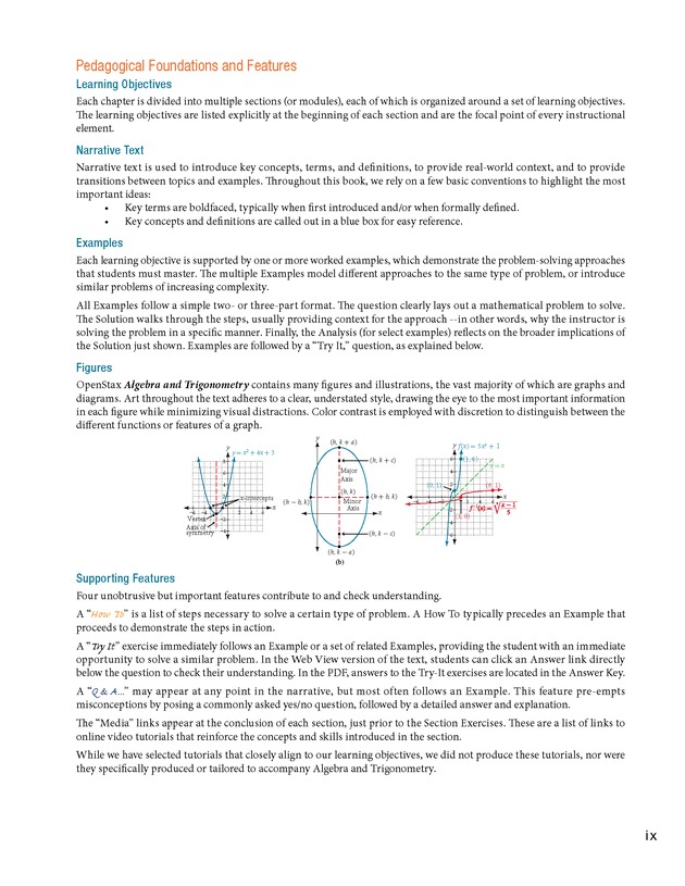 Algebra and Trigonometry - Front Matter 17